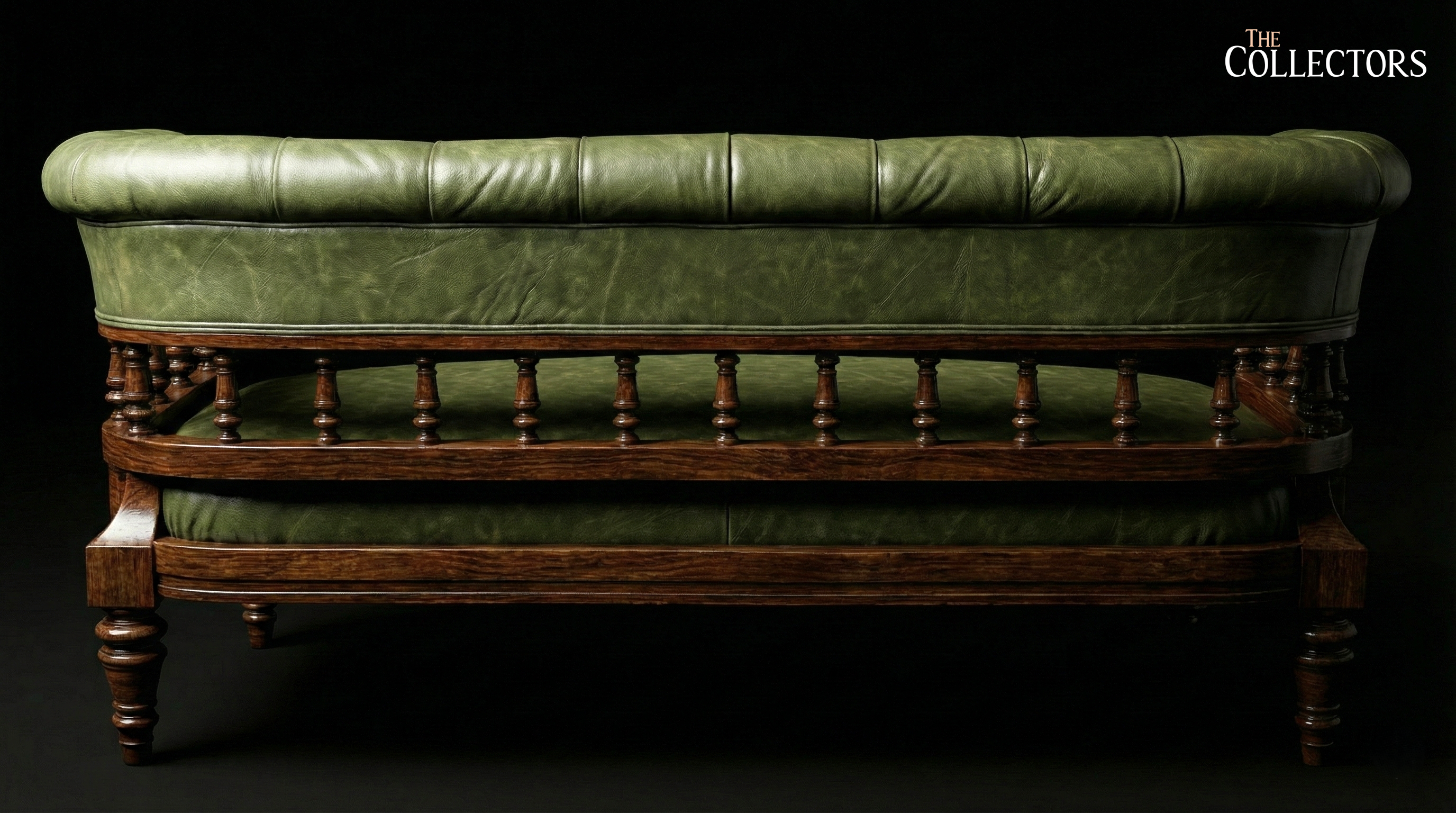 The Regent Street Clubroom Leather Settee