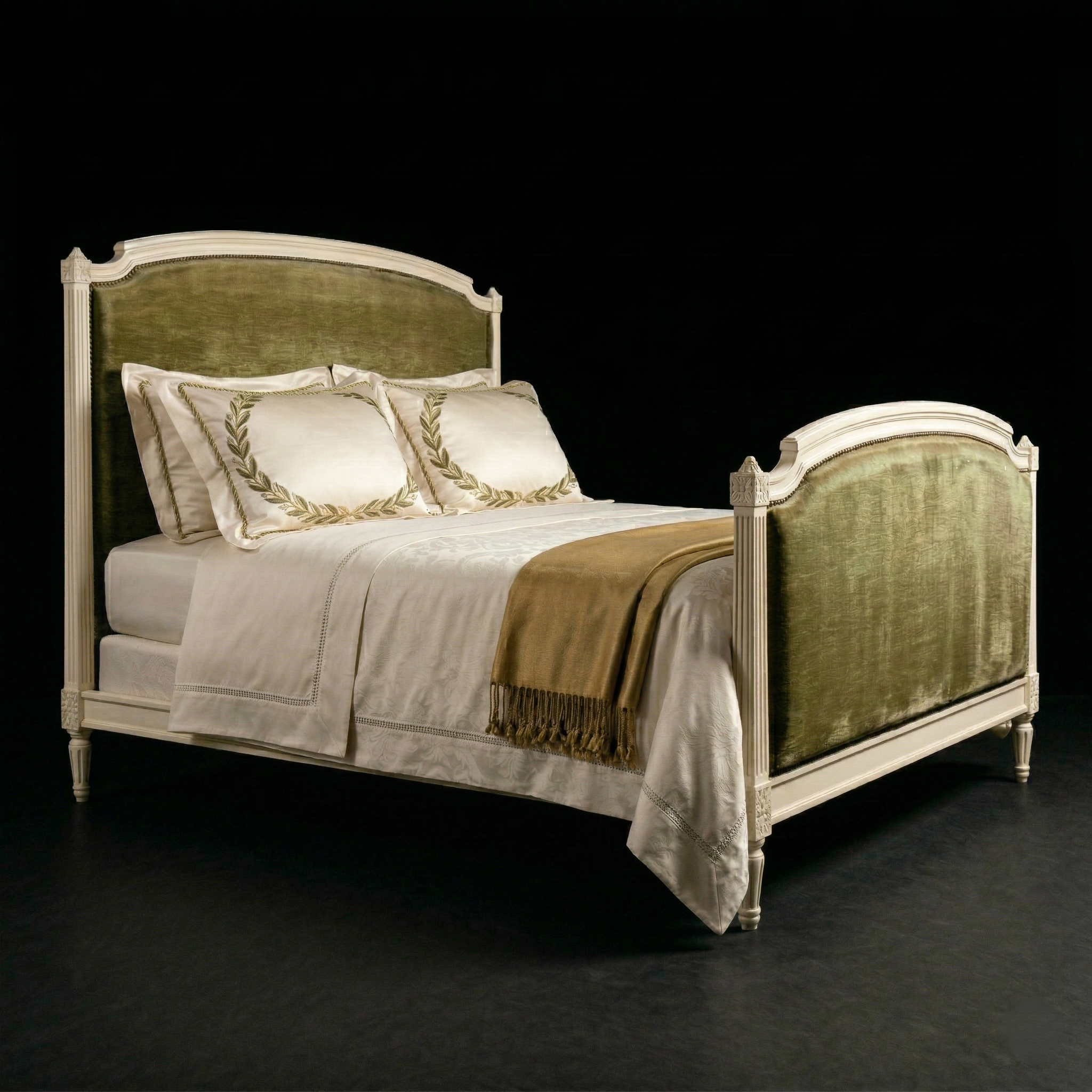 The Rhône Valley Louis XVI Upholstered Bedstead