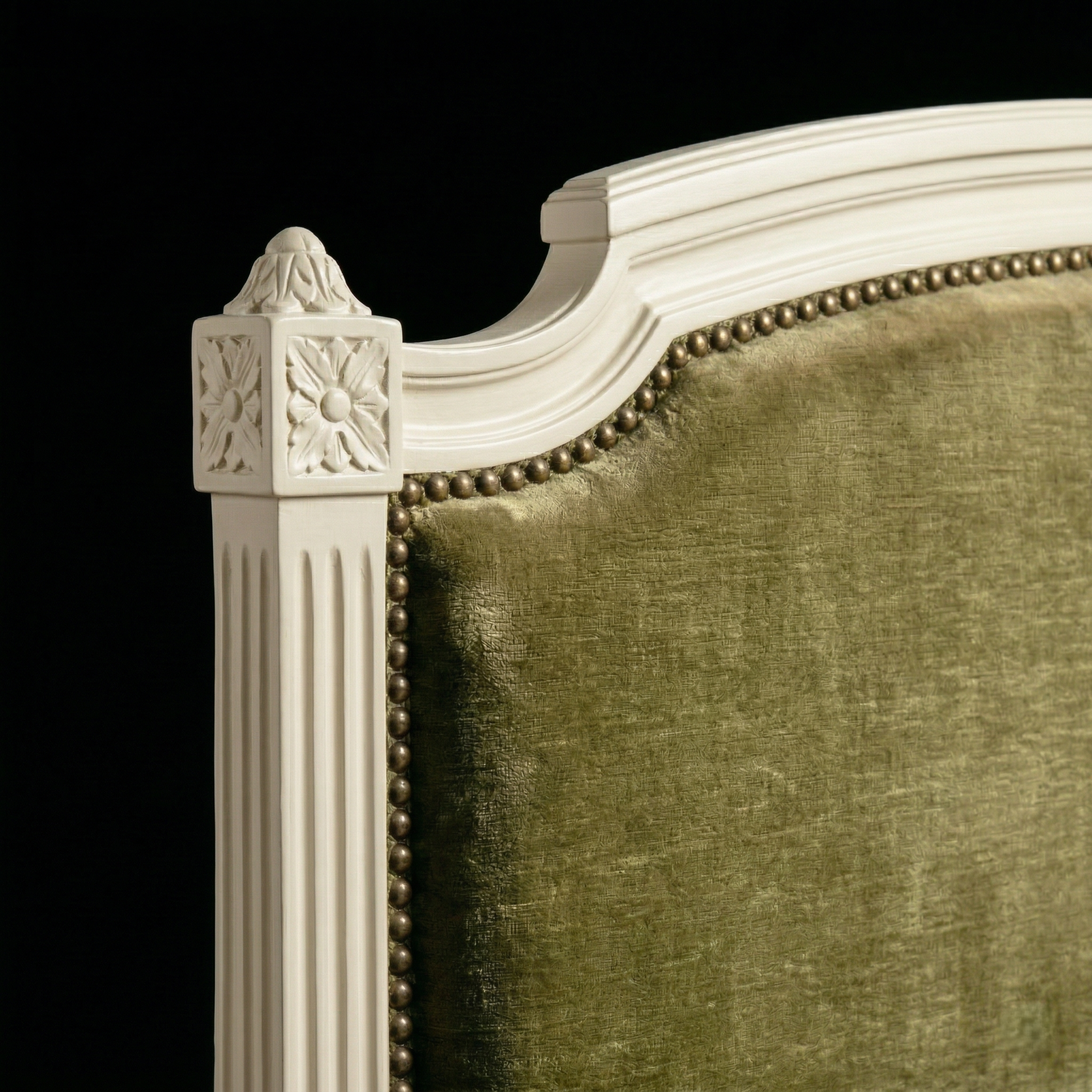 The Rhône Valley Louis XVI Upholstered Bedstead