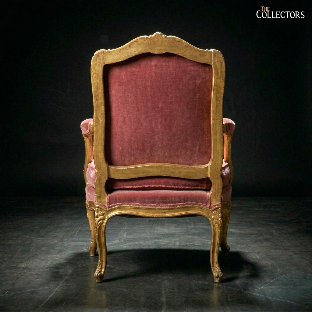 The Rococo Salon Fauteuil of Louis XV