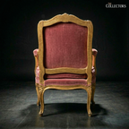 The Rococo Salon Fauteuil of Louis XV