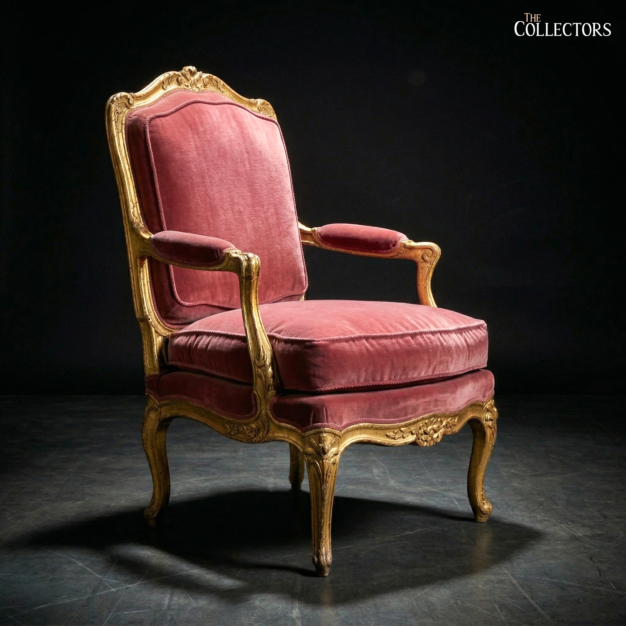 The Rococo Salon Fauteuil of Louis XV