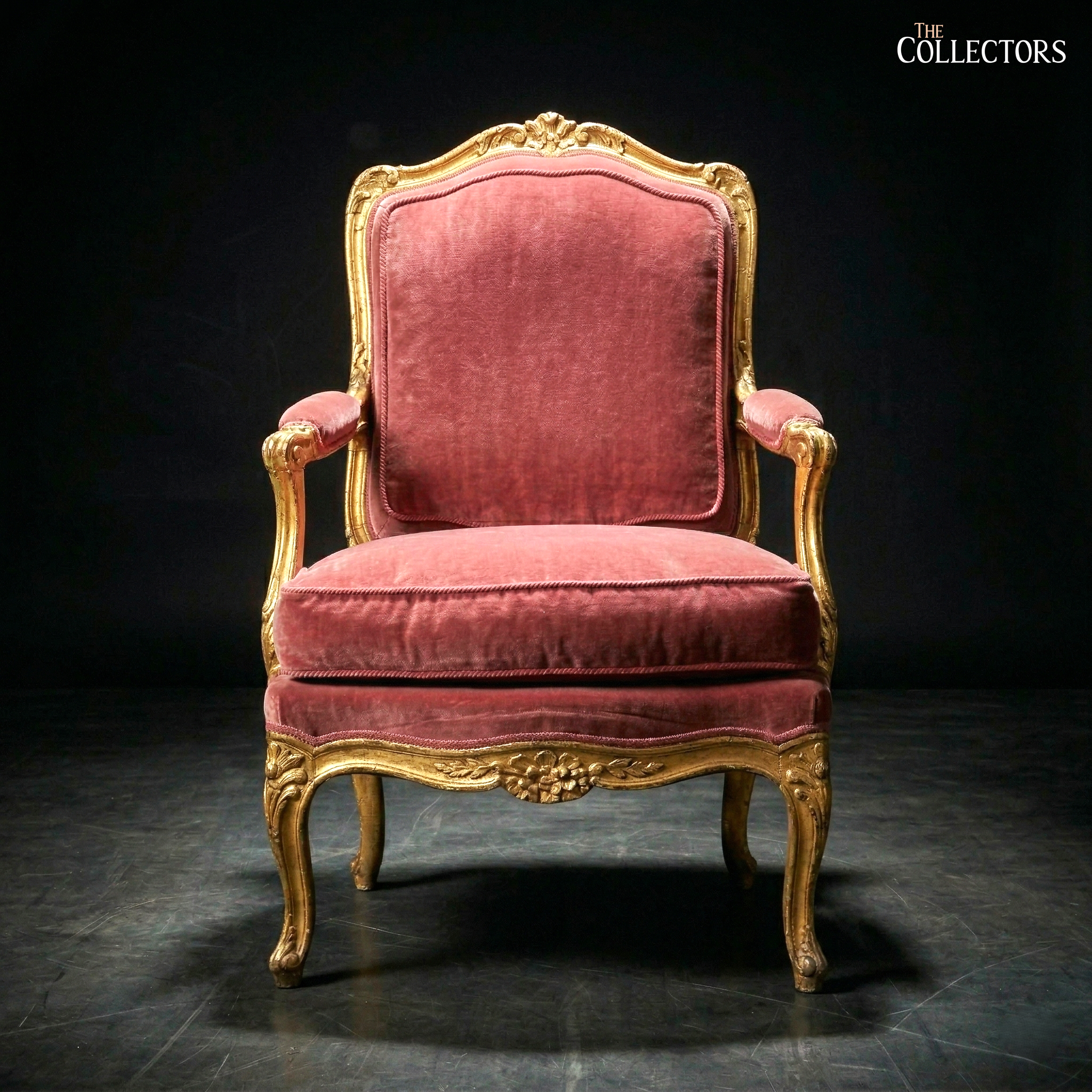 The Rococo Salon Fauteuil of Louis XV