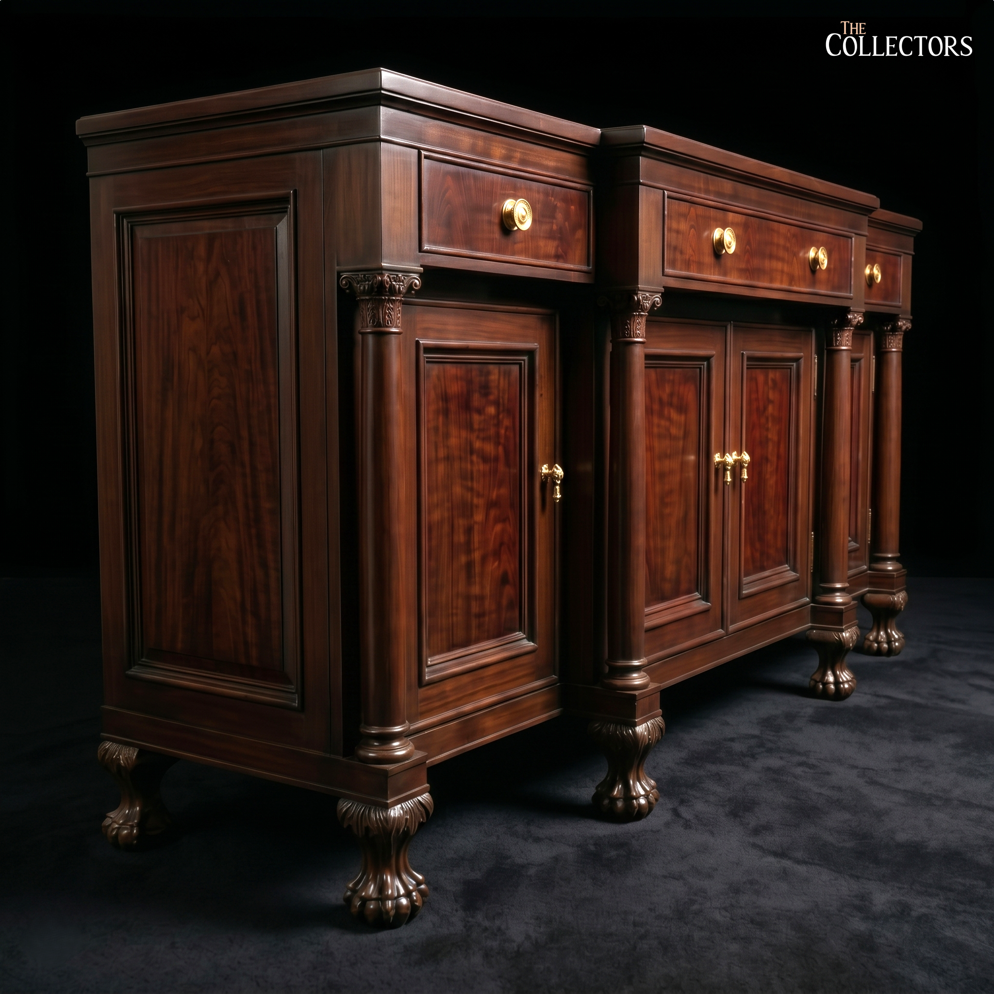The Rue de Rivoli Empire Buffet Cabinet