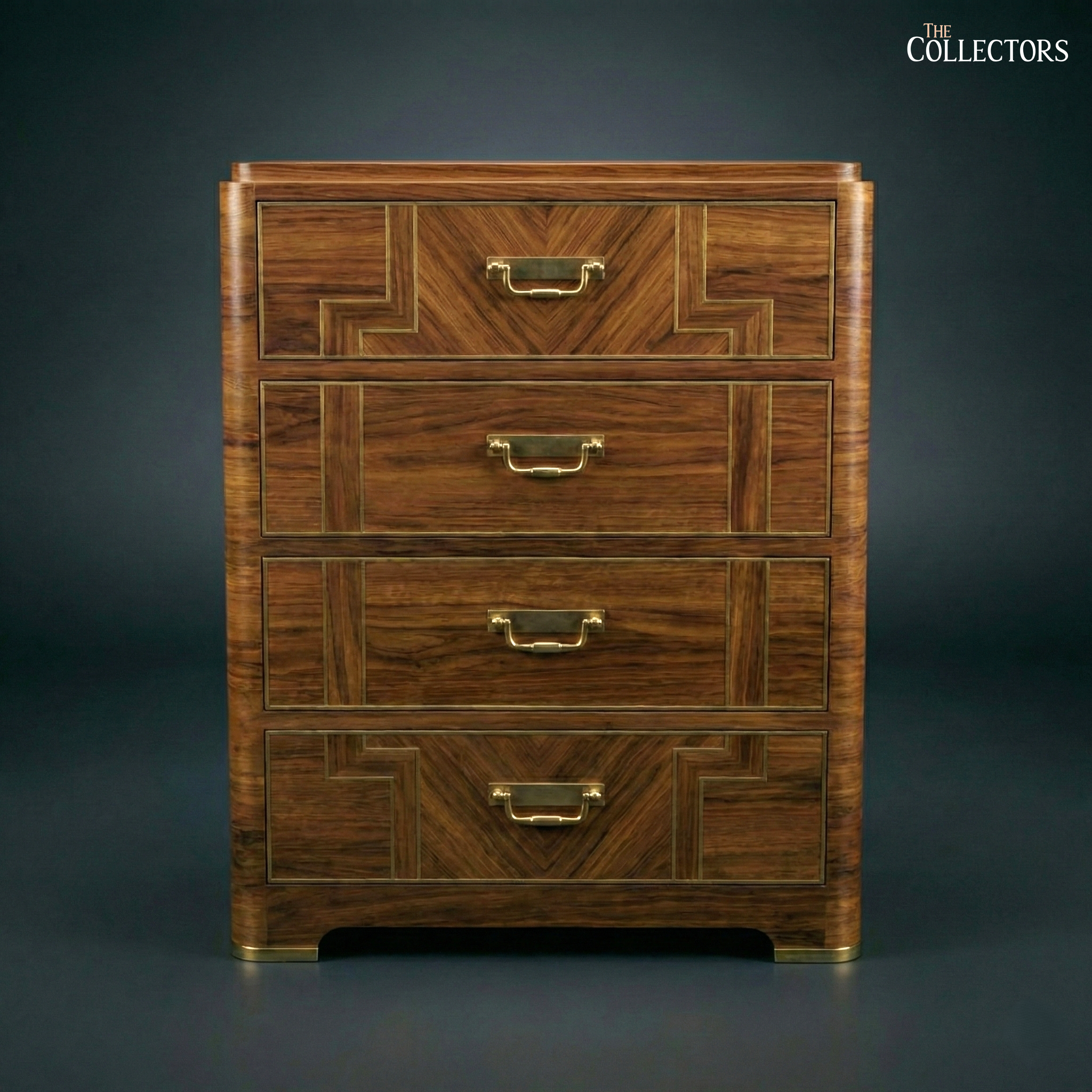 The Ruhlmann Chevron Art Deco Chest