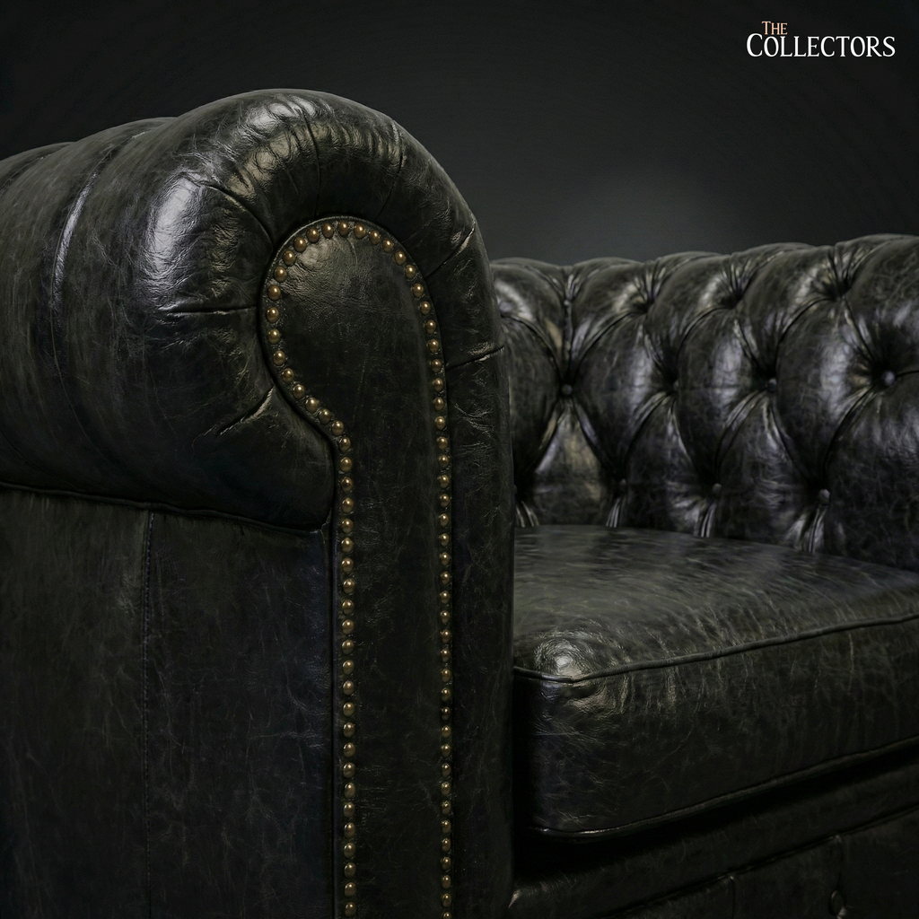 The Savoy Club Chesterfield Leather Armchair