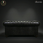 The Savoy Club Chesterfield Leather 2 Seater Sofa