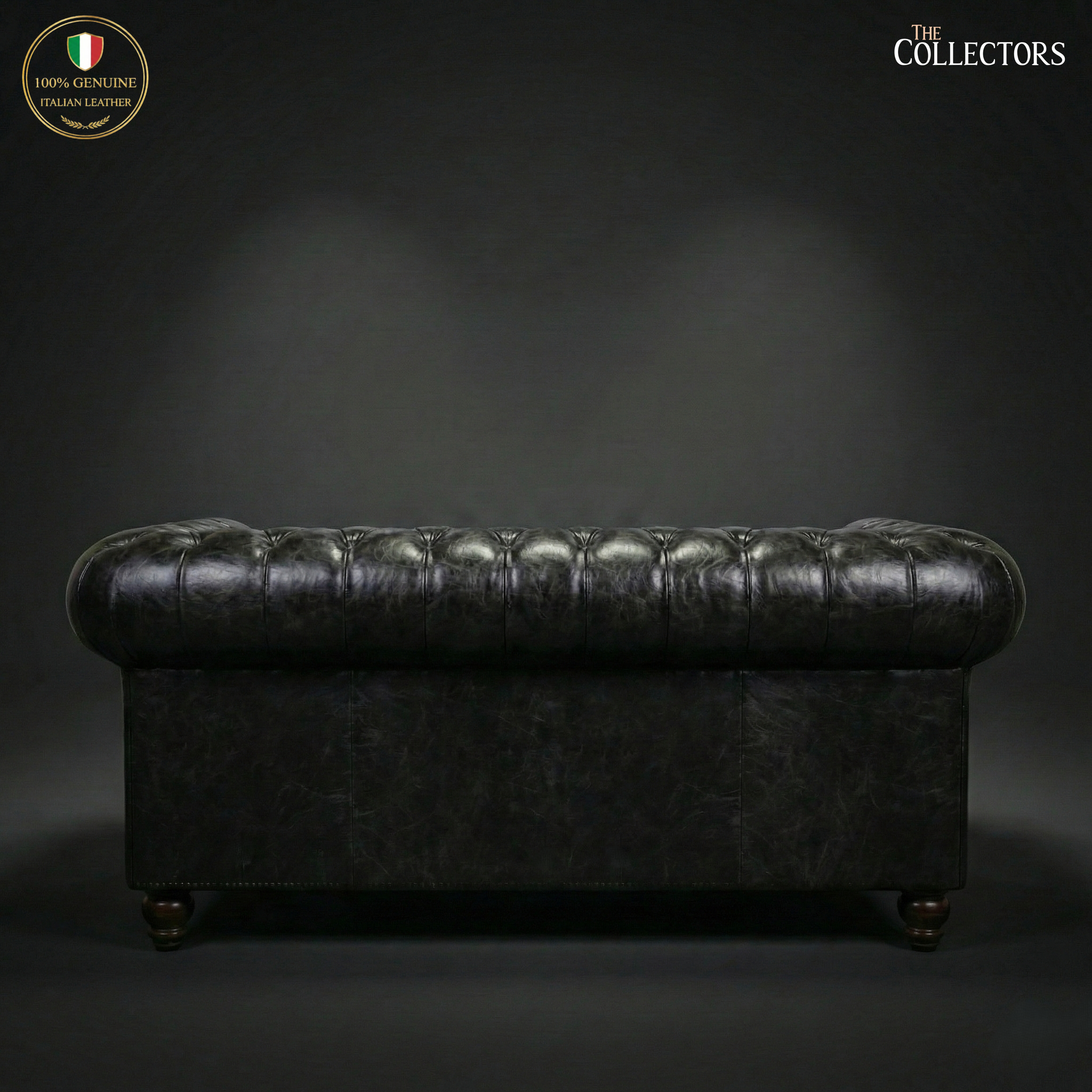 The Savoy Club Chesterfield Leather 2 Seater Sofa