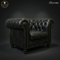 The Savoy Club Chesterfield Leather Armchair