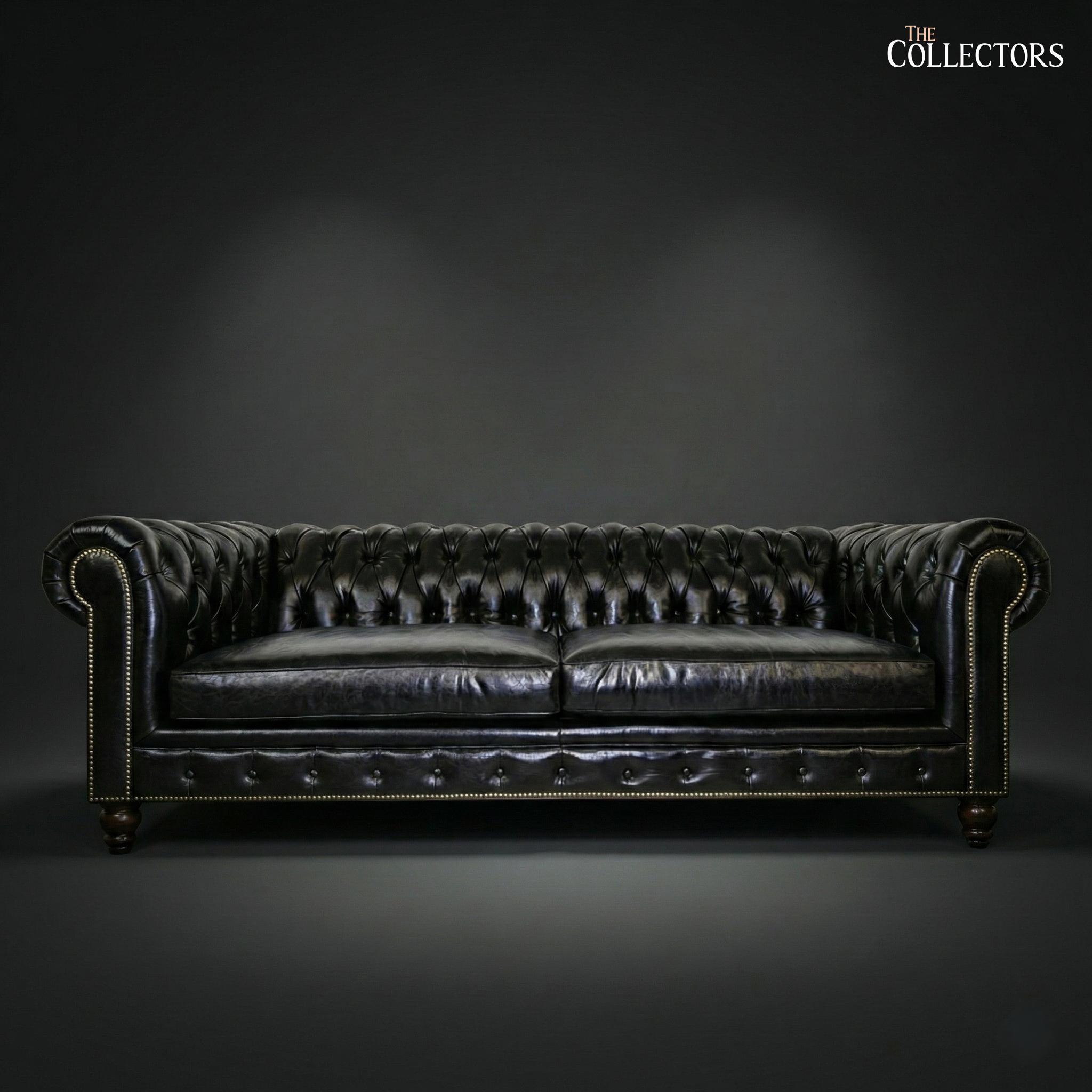 The Savoy Club Chesterfield Leather 3 Seater Sofa