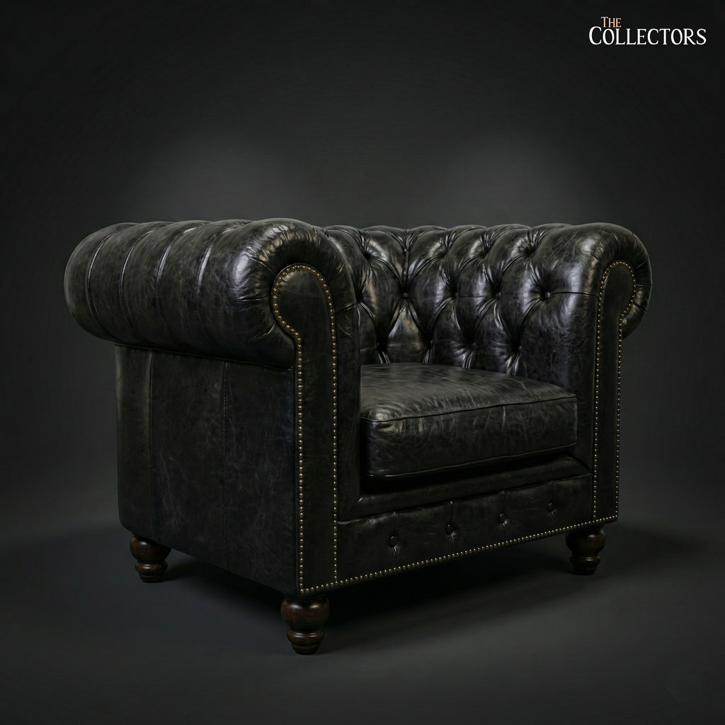 The Savoy Club Chesterfield Leather Armchair