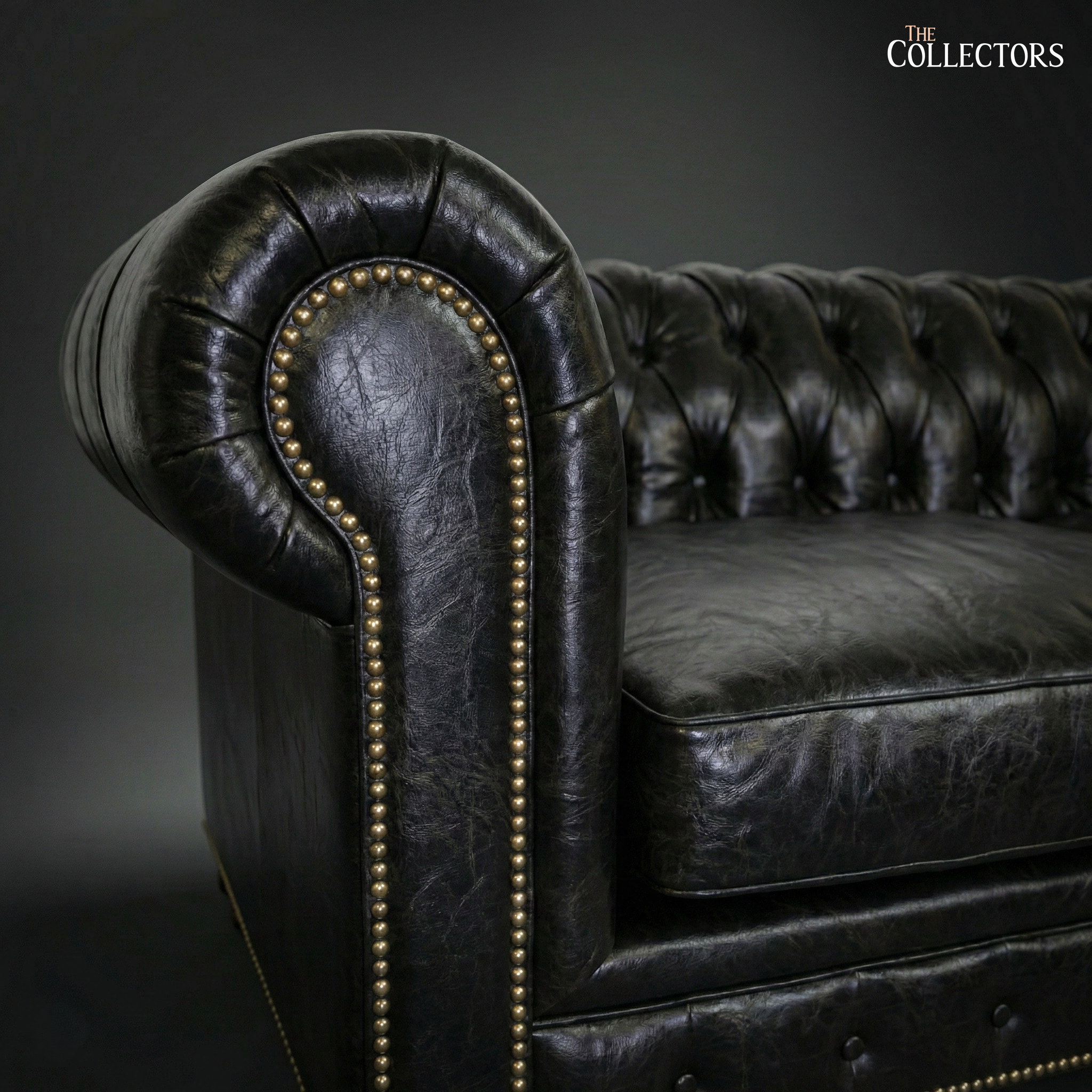 The Savoy Club Chesterfield Leather 2 Seater Sofa