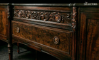 The Somerset Acanthus-Rosette Banquet Console
