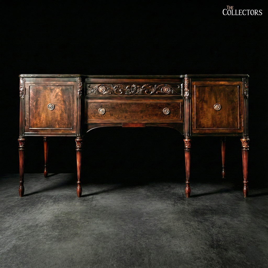 The Somerset Acanthus-Rosette Banquet Console
