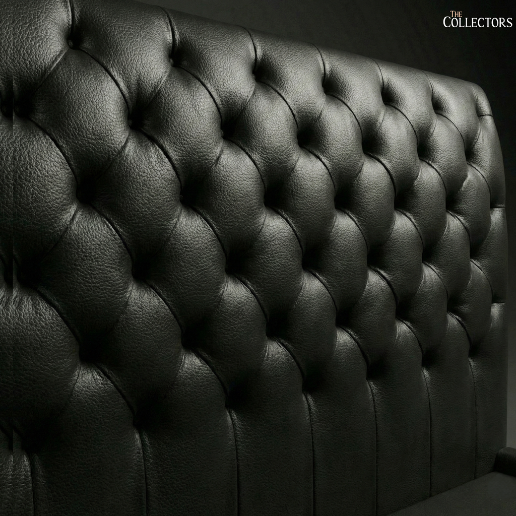 The St. James’s Chesterfield Leather Bed