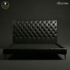 The St. James’s Chesterfield Leather Bed
