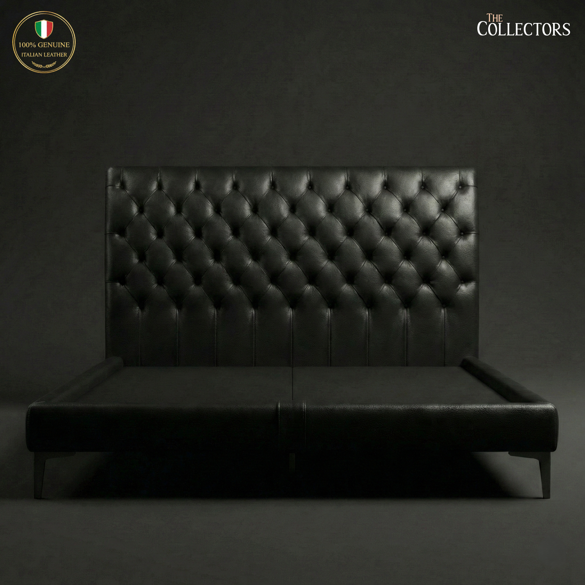 The St. James’s Chesterfield Leather Bed
