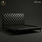 The St. James’s Chesterfield Leather Bed