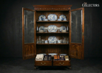 The Stratford Rosette-panel Glass Hutch