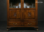 The Stratford Rosette-panel Glass Hutch