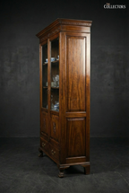 The Stratford Rosette-panel Glass Hutch
