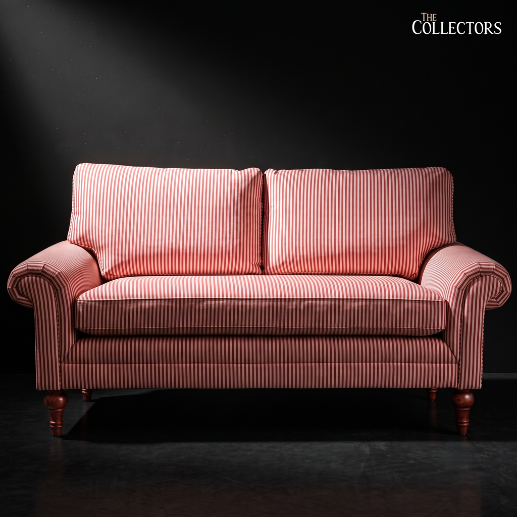 The Sussex Cottage Candy Stripe Loveseat