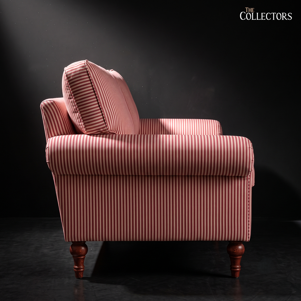 The Sussex Cottage Candy Stripe Loveseat