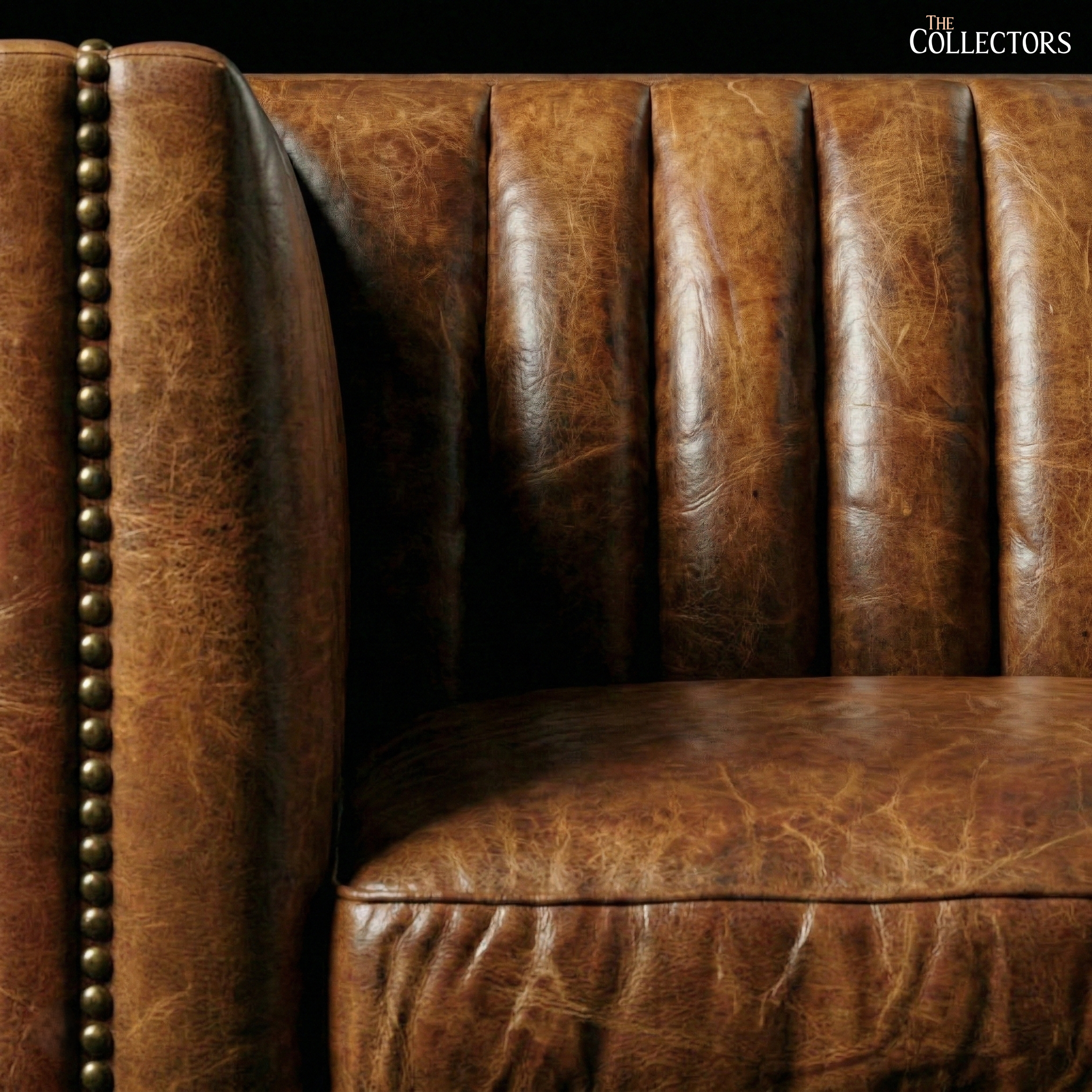 The Torino Channel-Back Salon Sofa