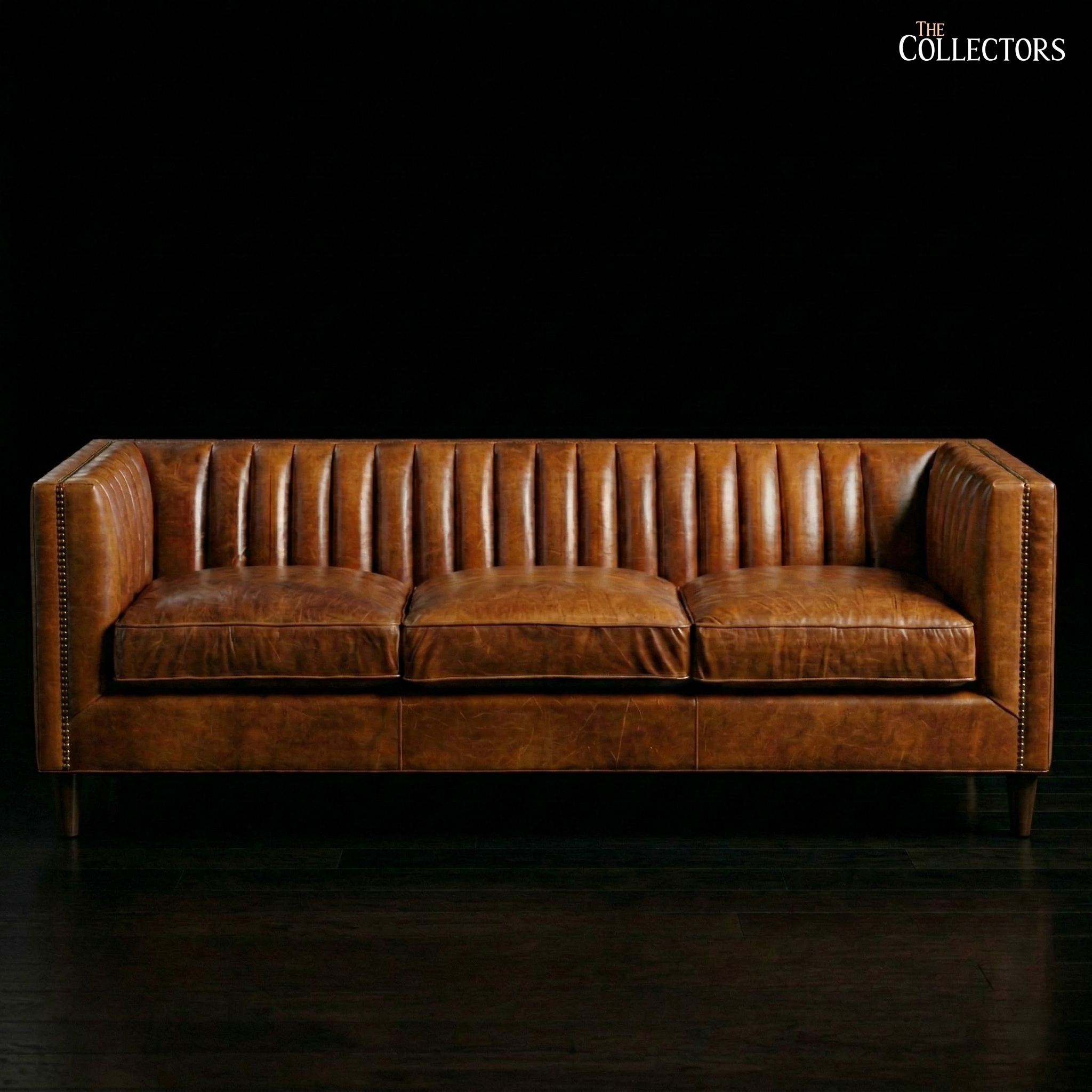 The Torino Channel-Back Salon Sofa