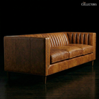The Torino Channel-Back Salon Sofa