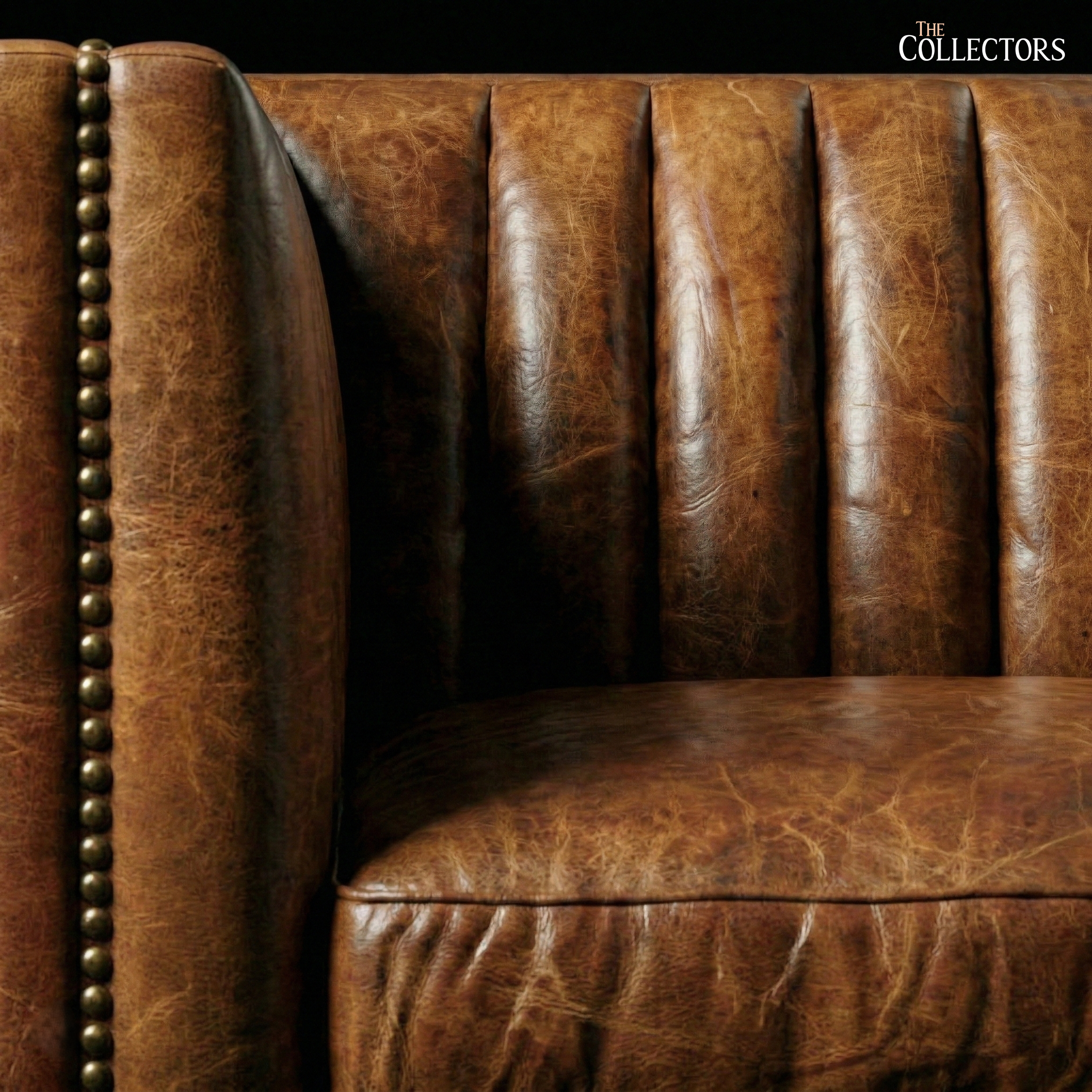 The Torino Channel-Back Salon Sofa