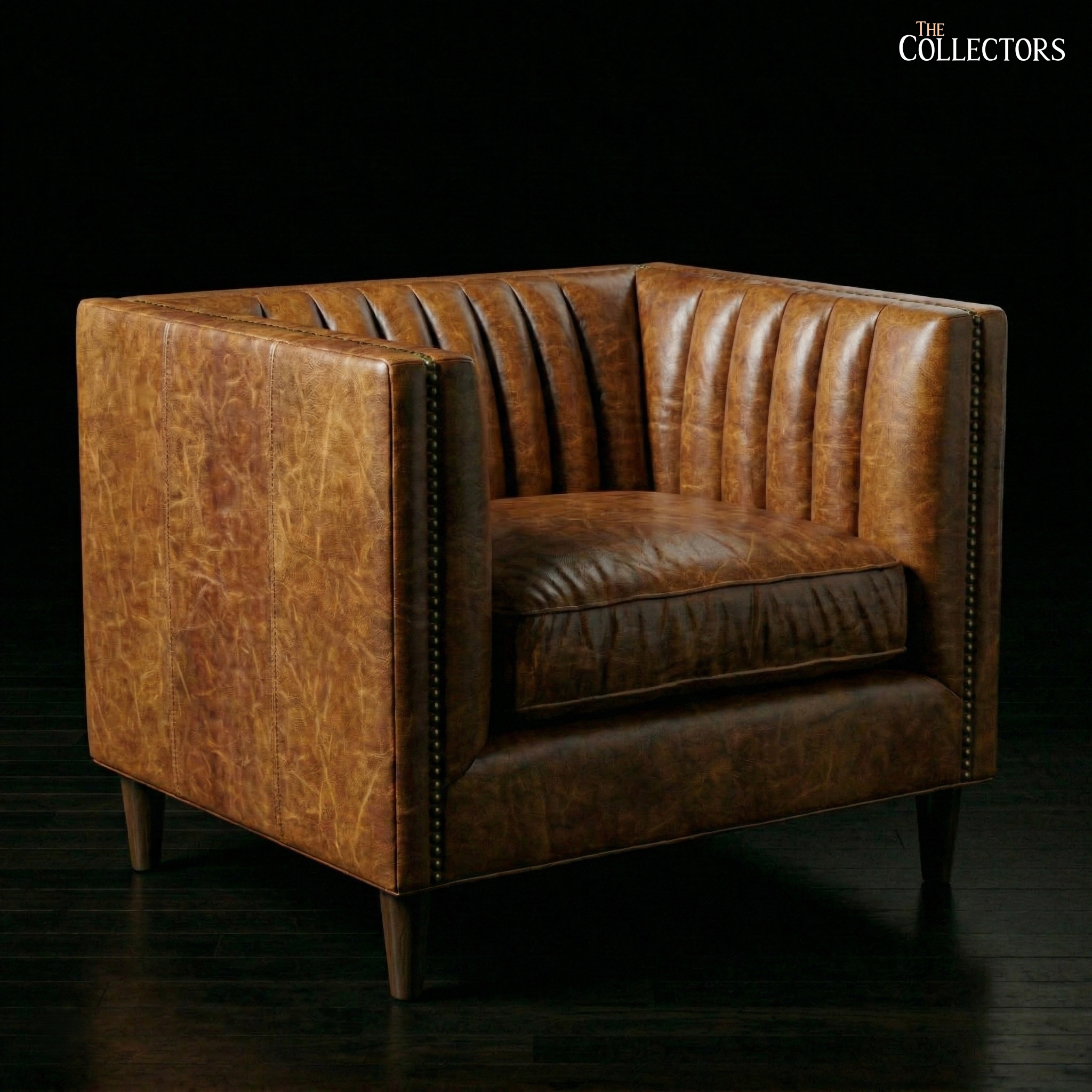 The Torino Channel-Back Salon Sofa