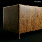 The Torino Channel-Back Salon Sofa