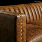 The Torino Channel-Back Salon Sofa