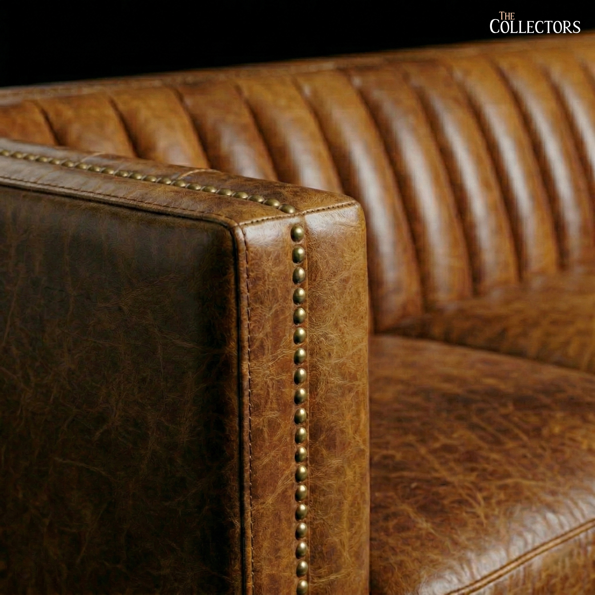 The Torino Channel-Back Salon Sofa