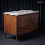 The Trocadéro Neoclassical Marble-Top Chest