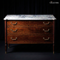 The Trocadéro Neoclassical Marble-Top Chest