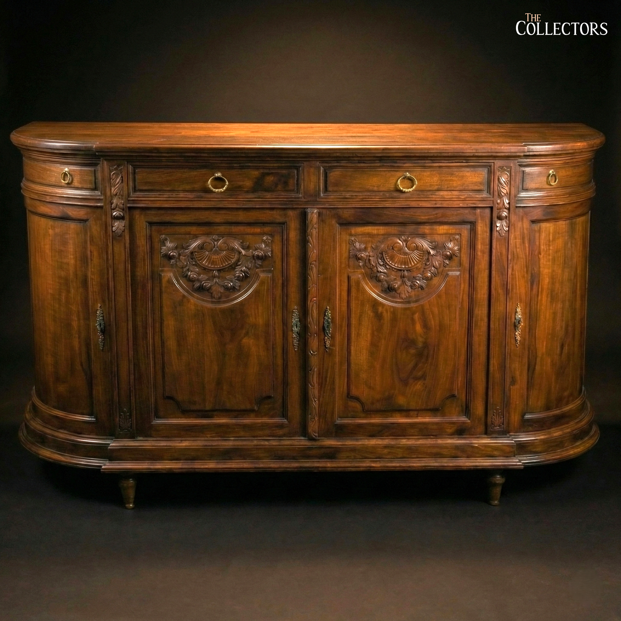 The Versailles Laurel-Shell Banquet Sideboard