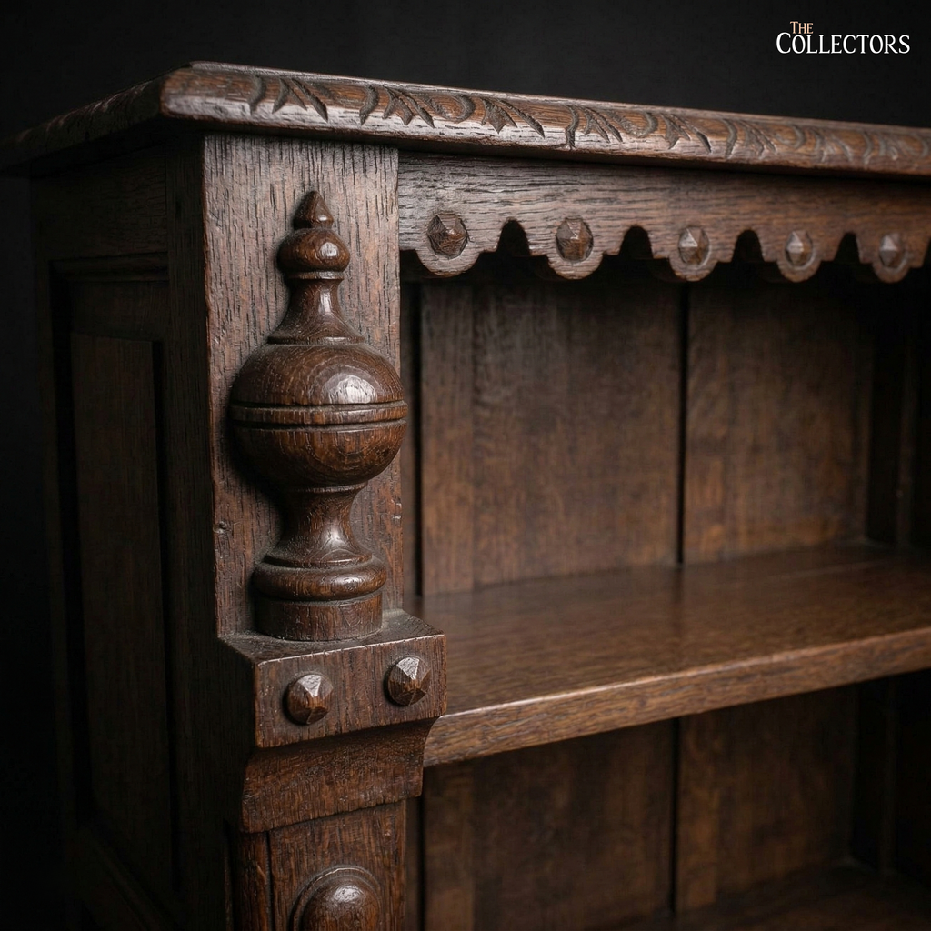 The Victorian Gothic Revival Library Bookcase