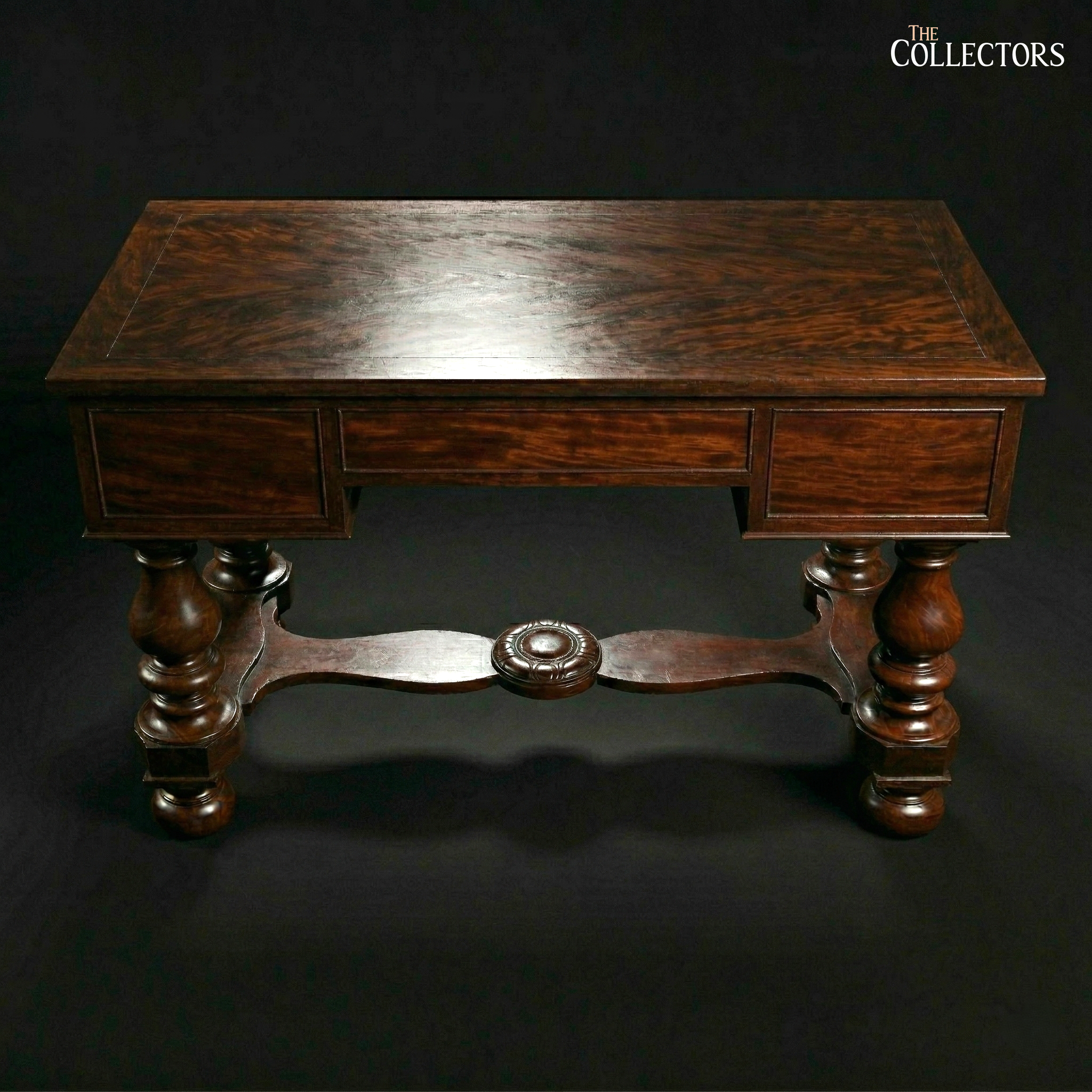The Victorian London William & Mary Revival Desk