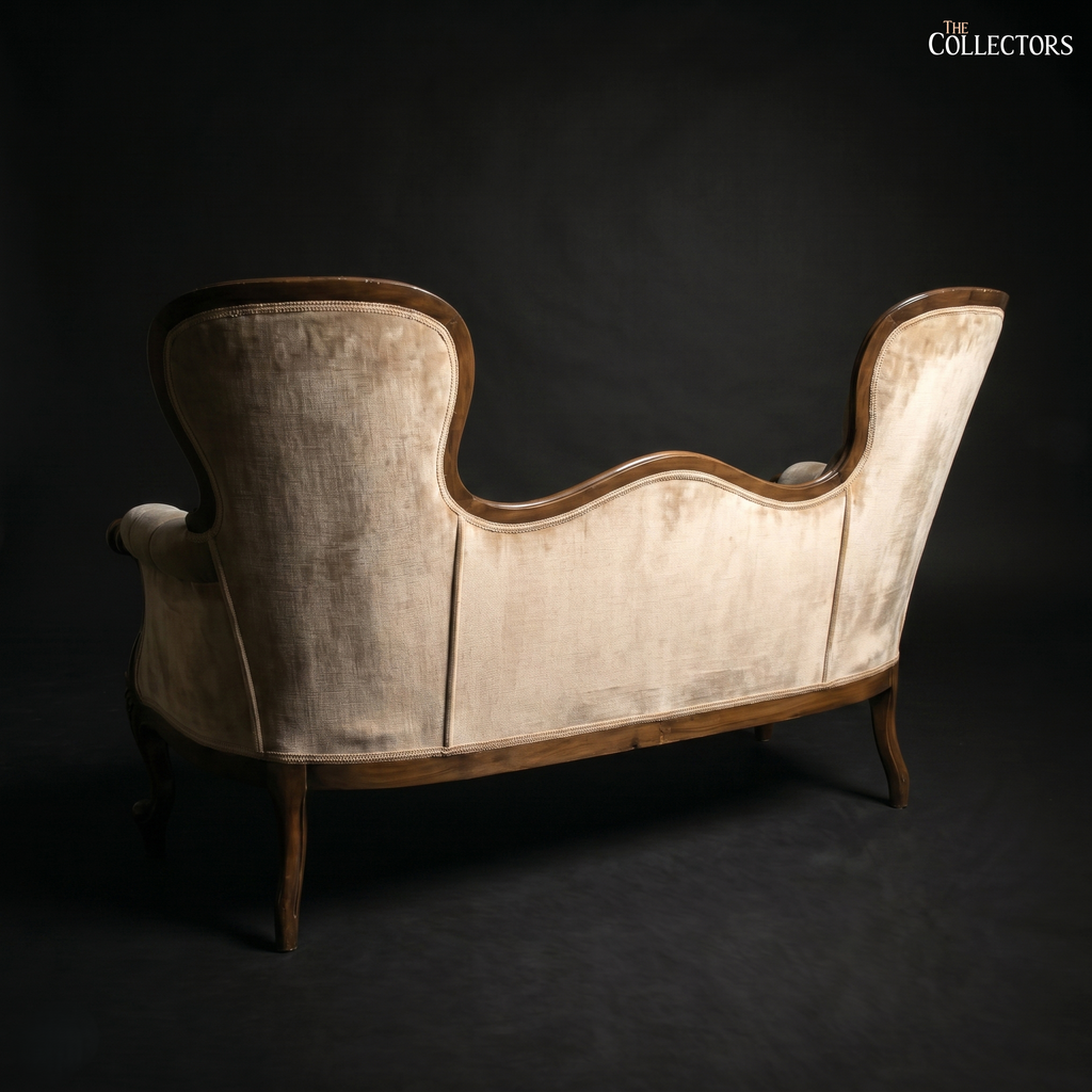 The Victorian Rococo Revival Double-Back Settee