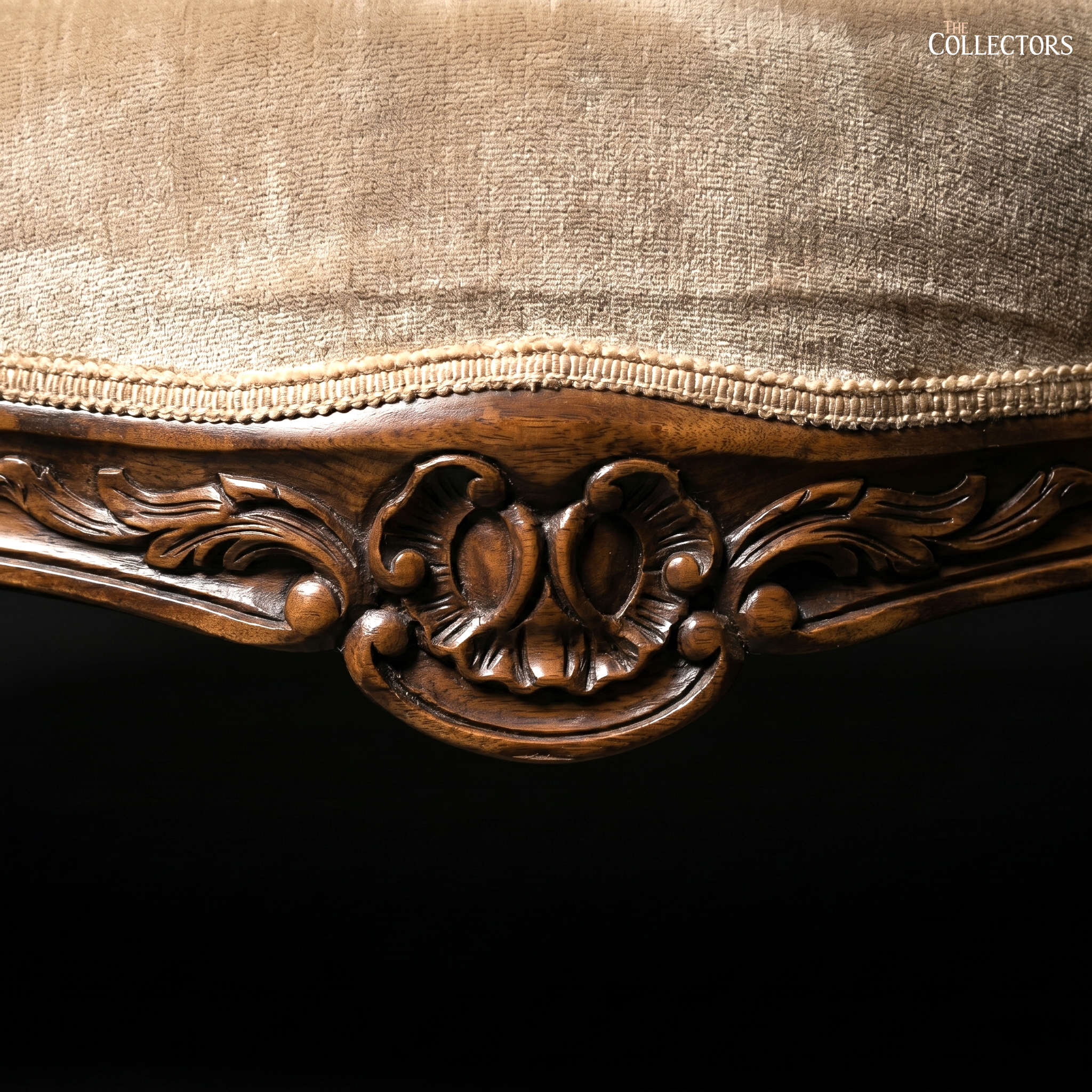 The Victorian Rococo Revival Double-Back Settee