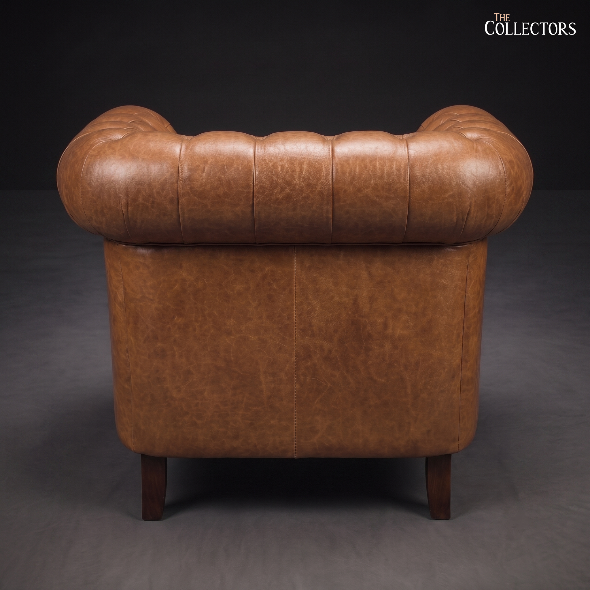 The Westminster Gentleman’s Chesterfield Single Seater Leather Sofa