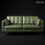 The Allerød Atelier Hunter Green Settee