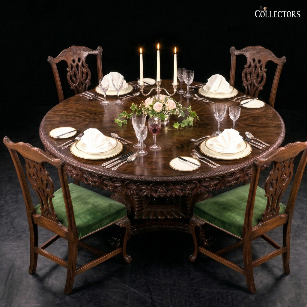 The Marlborough Regency Pedestal Dining Suite