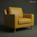 Tribeca Loft Modernist Leather Lounge Sofa